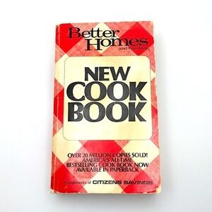 Vintage Better Homes Gardens Pocket Cookbook 70s Edition